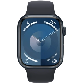 Смарт-часы Apple Watch Series 9 41mm Midnight Aluminum Case with Midnight Sport Band S/M (MR8W3)