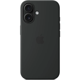 Чехол Apple Silicone Case with MagSafe для iPhone 16 Black