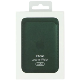 Картхолдер Apple iPhone Leather Wallet with MagSafe Sequoia Green (MM0X3)