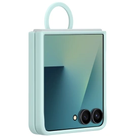 Чехол Samsung Silicone Ring Case для Galaxy Z Flip7 Mint