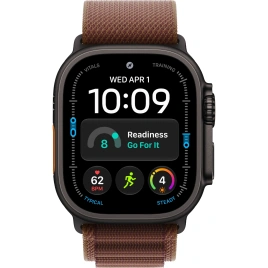 Смарт-часы Apple Watch Ultra 4 (2026) 49mm Black Titanium Case with Burgundy Alpine Loop S