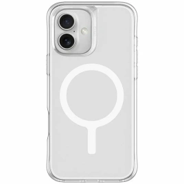 Чехол Uniq LifePro Xtreme Anti-Fingerprint Slim Hybrid Case with MagClick для iPhone 17 Frost Clear/White
