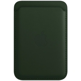 Картхолдер Apple iPhone Leather Wallet with MagSafe Sequoia Green (MM0X3)