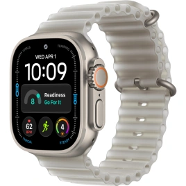 Смарт-часы Apple Watch Ultra 4 (2026) 49mm Natural Titanium Case with Translucent Gray Ocean Band