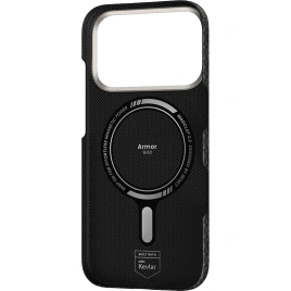 Чехол Benks ArmorGrid ArmorAir Case built with Kevlar для iPhone 17 Pro Max Obsidian Black