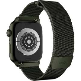 Ремешок Uniq Dante Strap Mesh Steel для Apple Watch 44/45/49 Green