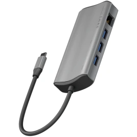 Адаптер EnergEA AluHub Max 100W USB-C(11in1) Space Gray