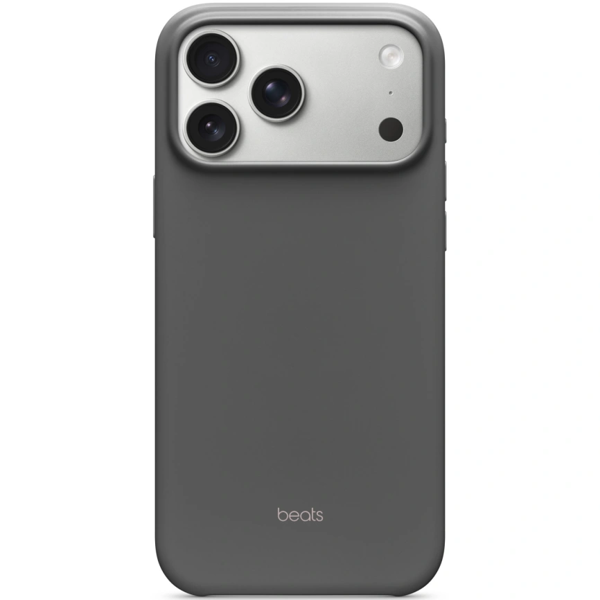 Чехол Beats Case with MagSafe and Camera Control для iPhone 17 Pro Max Granite Gray фото 1