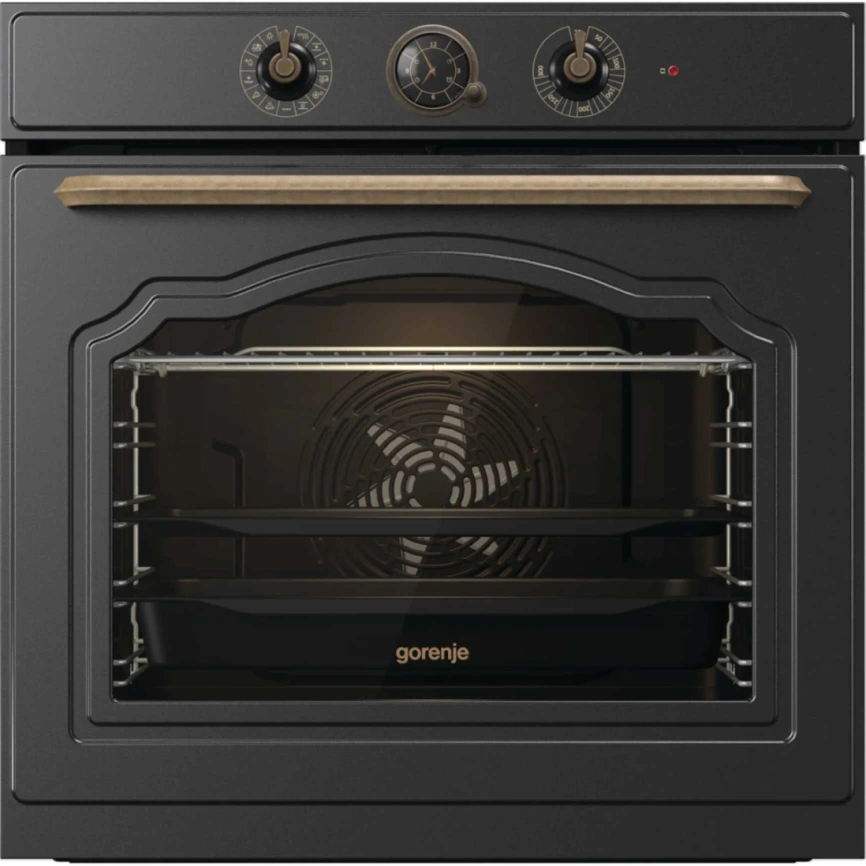 Электрический духовой шкаф Gorenje BOS67371CLB Black фото 1