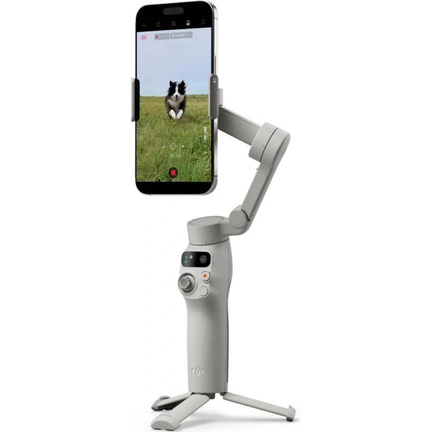 Электрический стабилизатор DJI Osmo Mobile 7 Platinum Gray фото 3