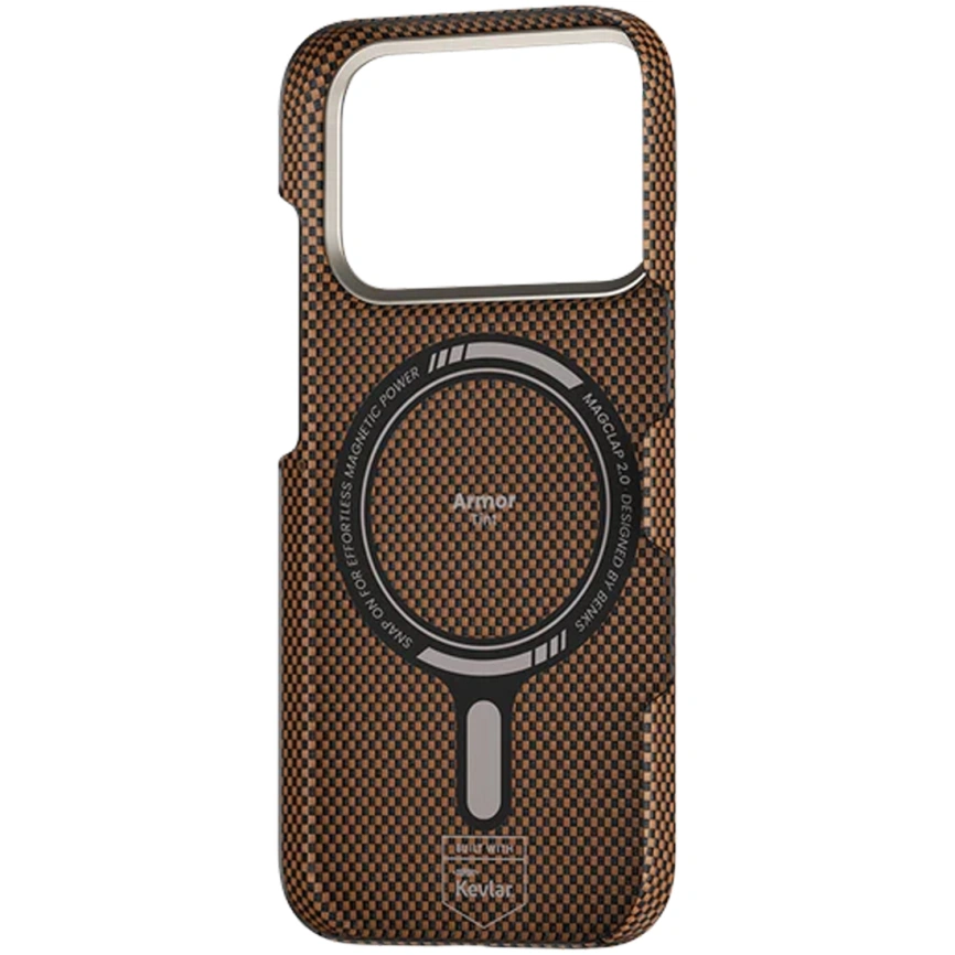 Чехол Benks ArmorTint Case built with Kevlar для iPhone 17 Pro Max Gold фото 6