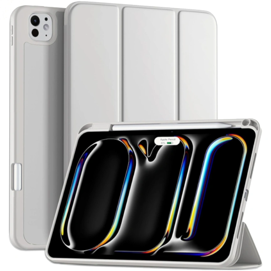 Чехол Gurdini Milano Series для iPad Pro 11 (2024) Stone фото 1