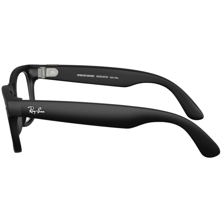 Умные очки Ray-Ban Wayfarer (Gen 2) Matte Black (RW4012) M Clear фото 3