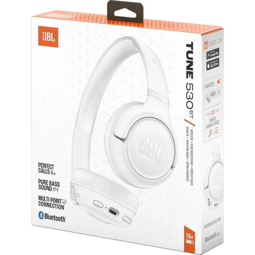 Наушники JBL Tune 530BT White фото 6