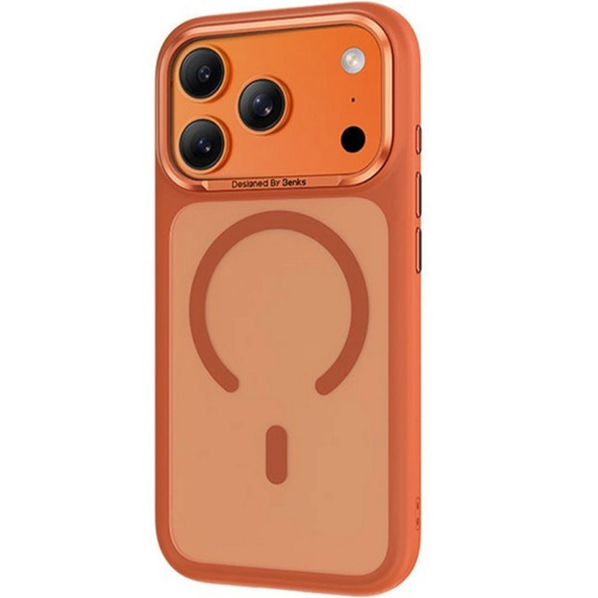 Чехол Benks Mist Protective Case with MagSafe для iPhone 17 Pro Max Orange фото 3