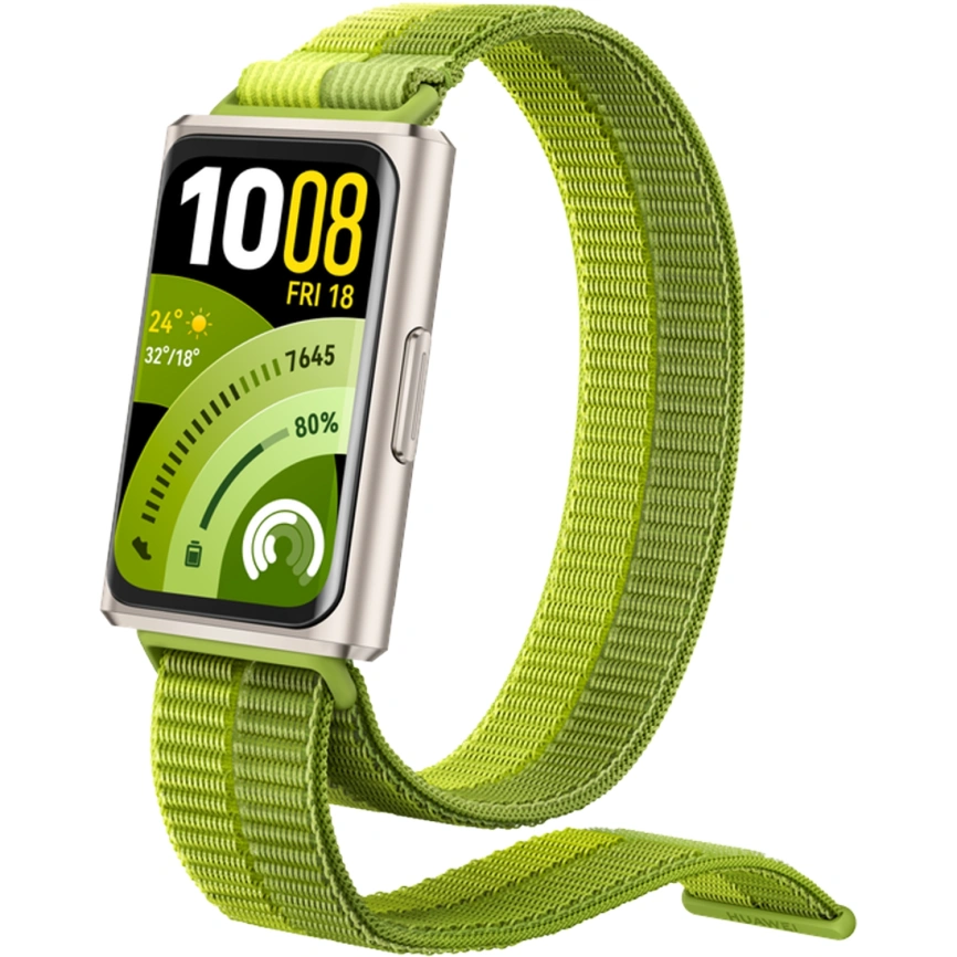 Фитнес-браслет Huawei Band 11 Pro Aluminium Case Green (55020GUT) фото 1