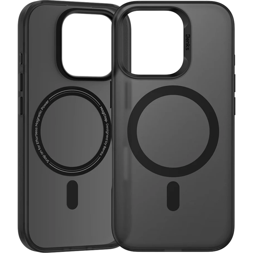 Чехол Benks Lucid Armor Case with MagSafe для iPhone 16 Plus Black фото 2