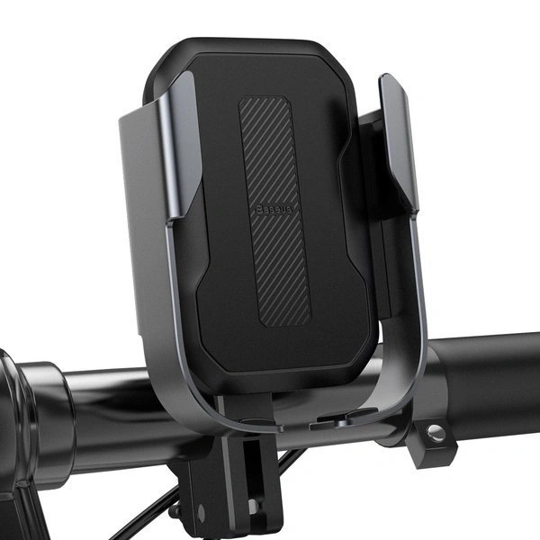 Держатель на руль Baseus Armor Motorcycle Holder SUKJA-01 Black фото 1