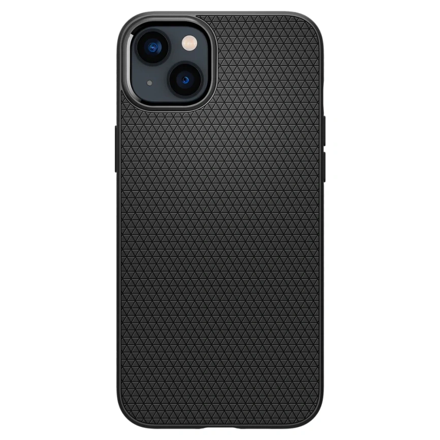 Чехол Spigen Liquid Air для iPhone 14 Plus (ACS04891) Matte Black фото 5