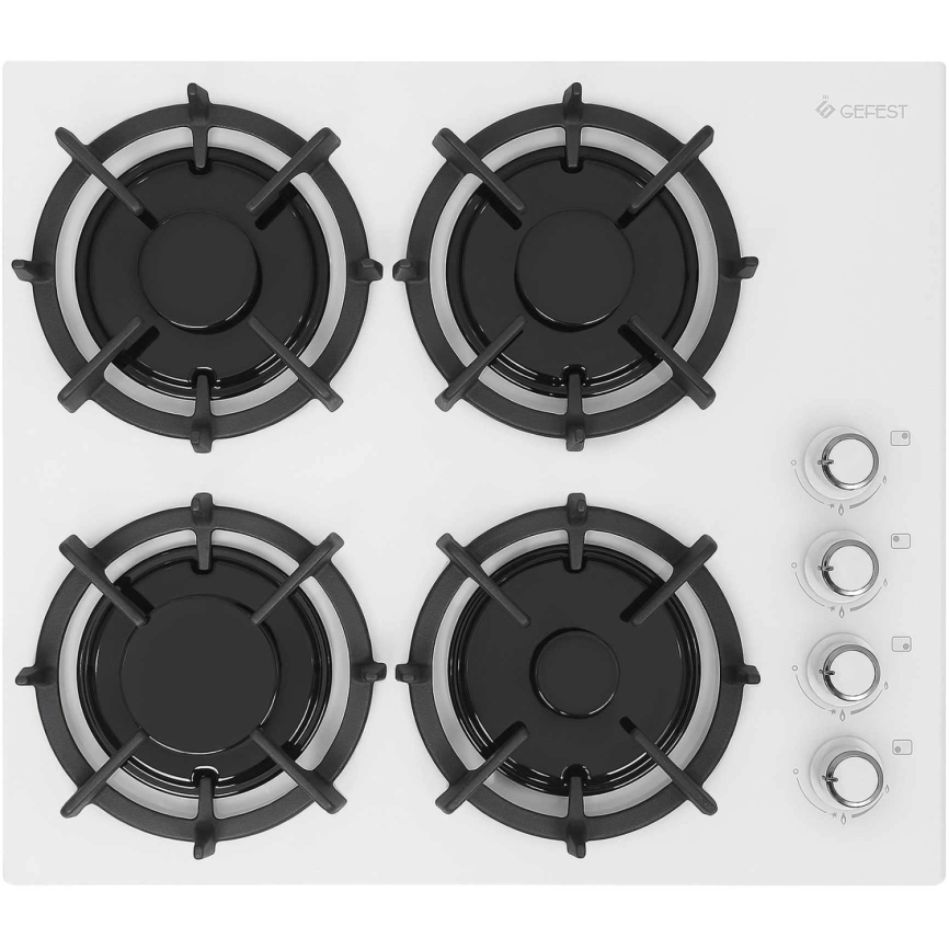 Газовая варочная панель Gefest СГ СВН 2230 К11 White фото 1