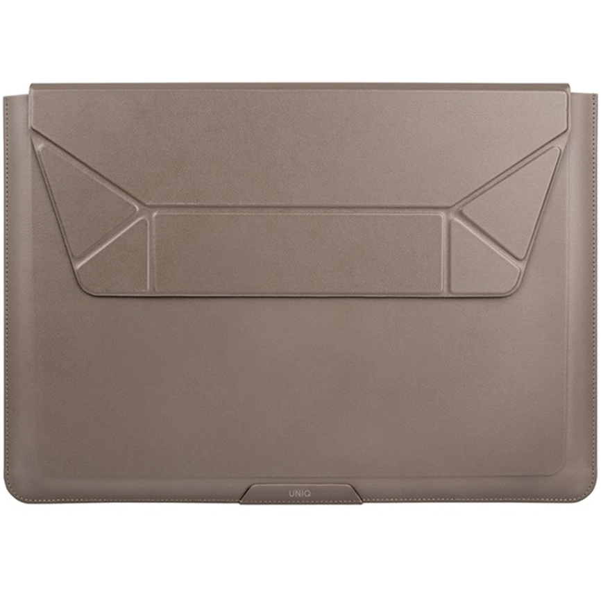 Чехол-подставка Uniq OSLO Laptop Sleeve для ноутбуков 14 Gray фото 1