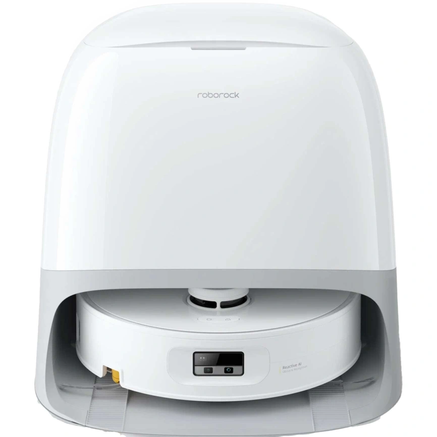 Робот-пылесос Roborock Qrevo Curv 2 Flow White EAC фото 2