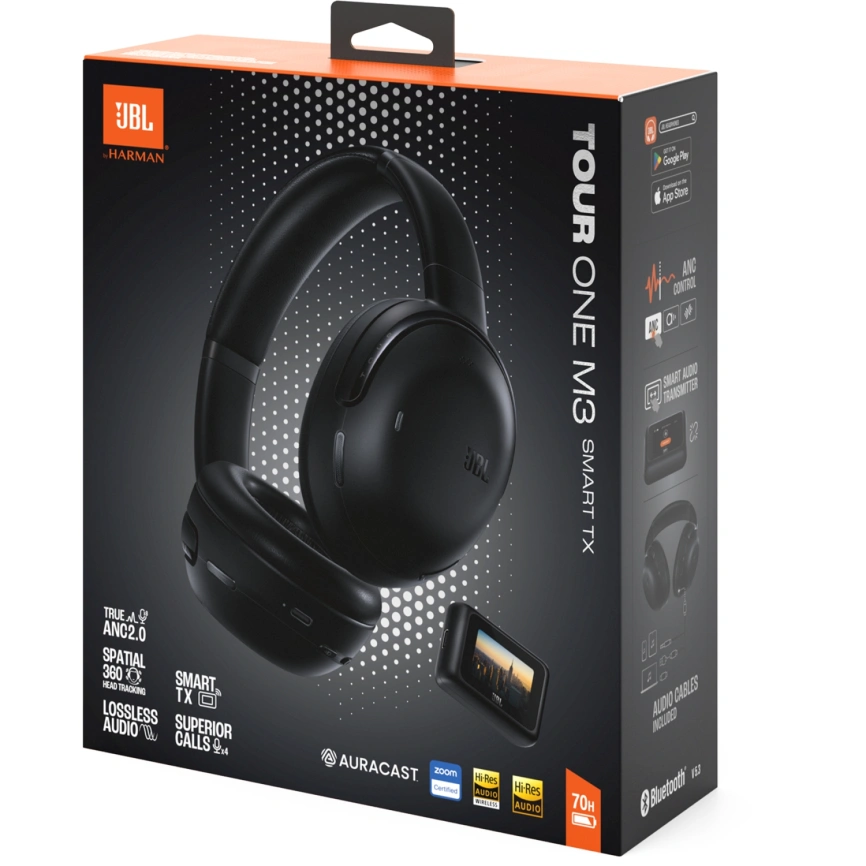 Наушники JBL Tour One M3 Smart TX Black фото 10