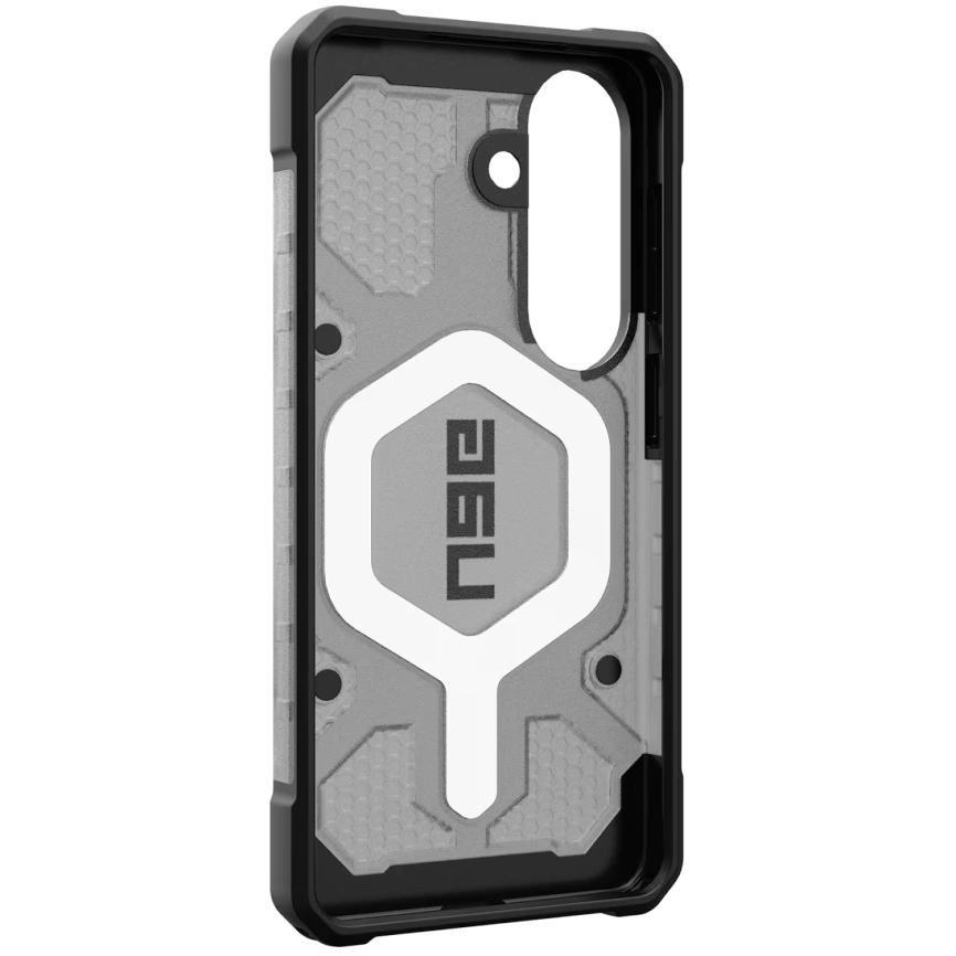 Чехол UAG Pathfinder Clear Case with MagSafe для Samsung Galaxy S26 Plus Ash/Black (214528113140) фото 2
