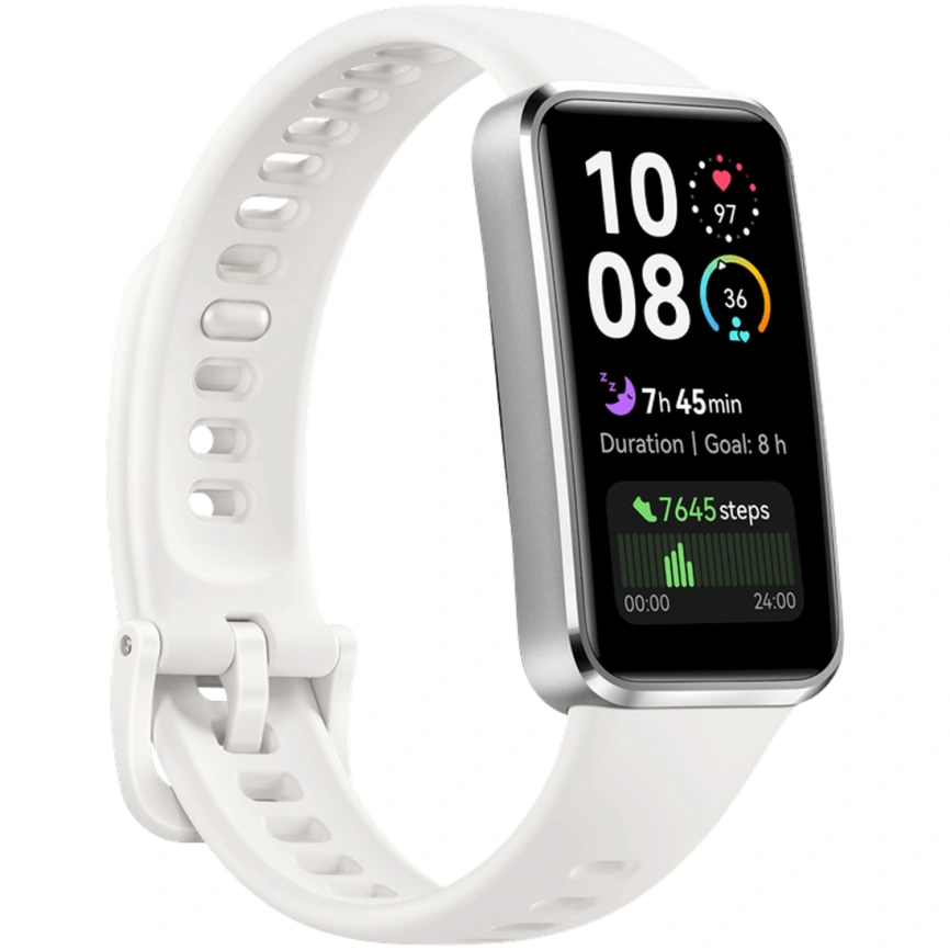 Фитнес-браслет Huawei Band 10 Aluminum Alloy White (55020ELD) фото 3