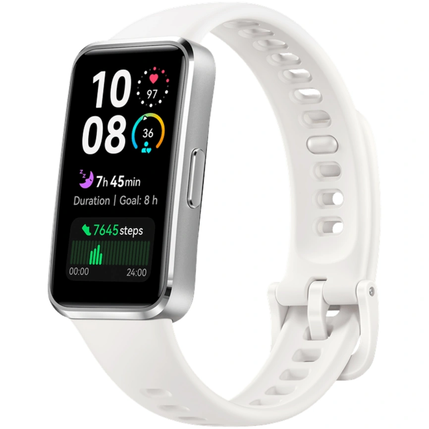 Фитнес-браслет Huawei Band 10 Aluminum Alloy White (55020ELD) фото 1