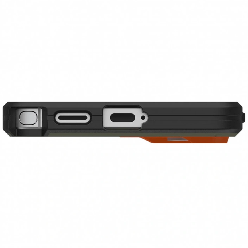 Чехол UAG Civilian Case with MagSafe для Samsung Galaxy S26 Ultra Olive/Orange (214535117297) фото 4