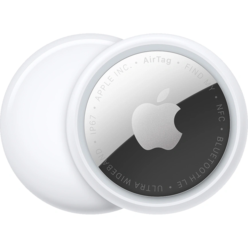 Трекер Apple AirTag Gen 2 белый/серебристый 4 шт (MFEA4) фото 2