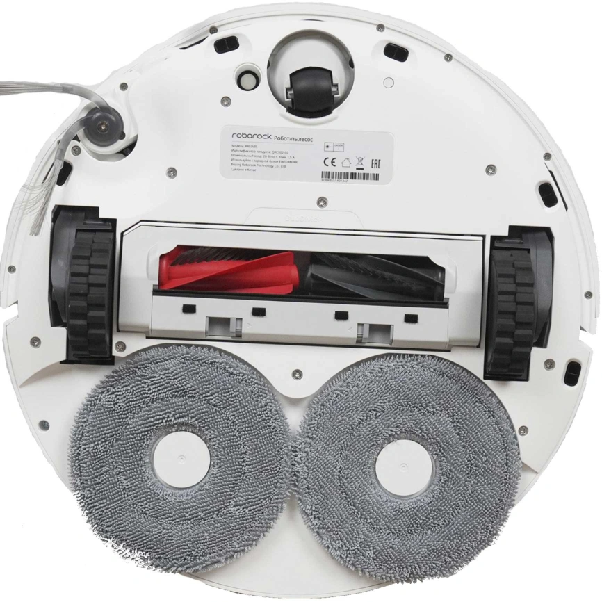 Робот-пылесос Roborock Qrevo CurvX White EAC фото 4