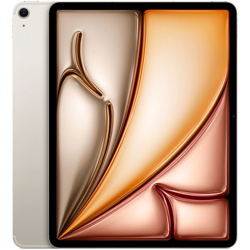 Планшет Apple iPad Air 13 (2024) Wi-Fi + Cellular 256Gb Starlight фото 1